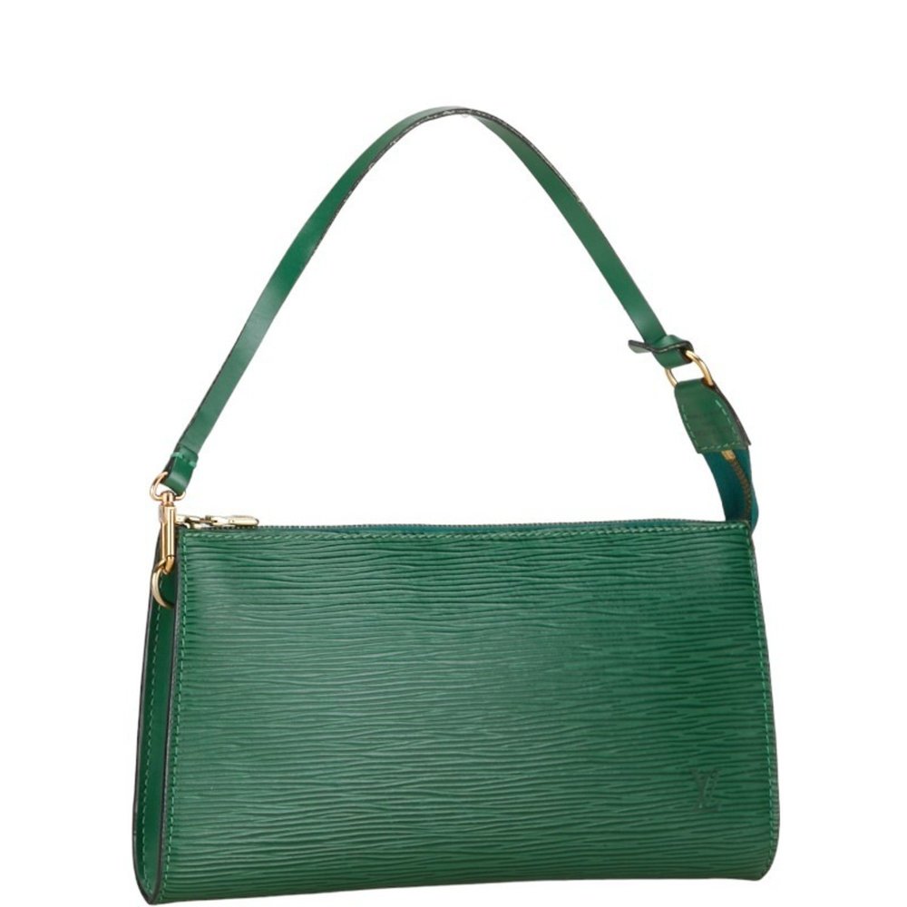 Louis Vuitton Epi Pochette Accessory Pouch M52944 Borneo Green Leather Women'... - Picture 2 of 9